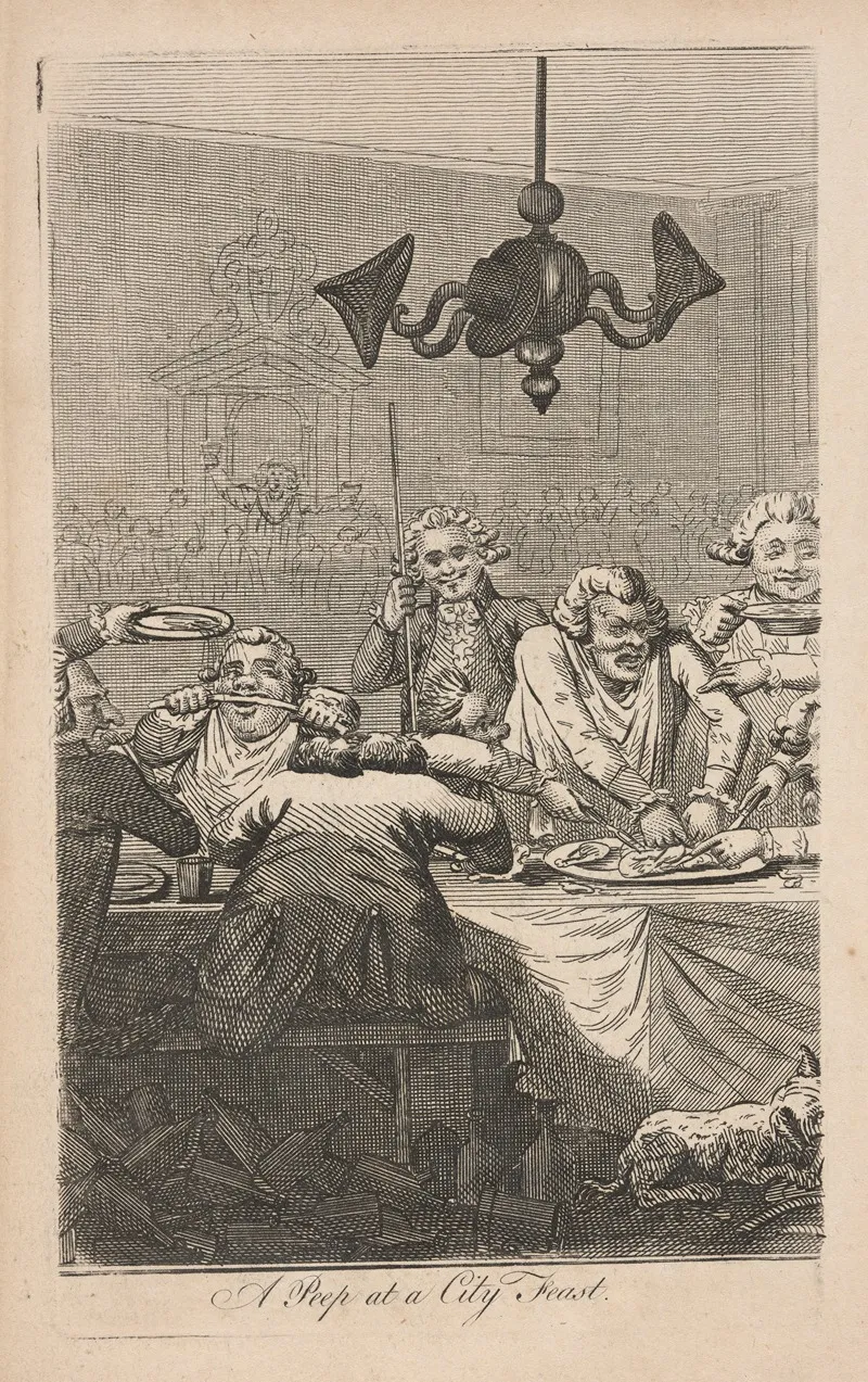 A Peep At A City Feast
