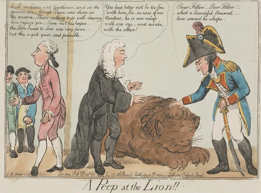A Peep At The Lion