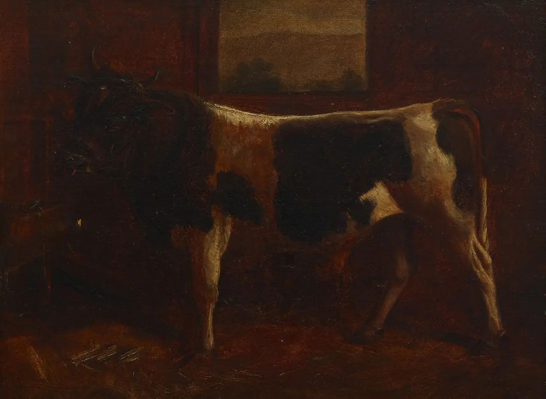 A Prize Bull by Abbott Handerson Thayer - Canvas Print