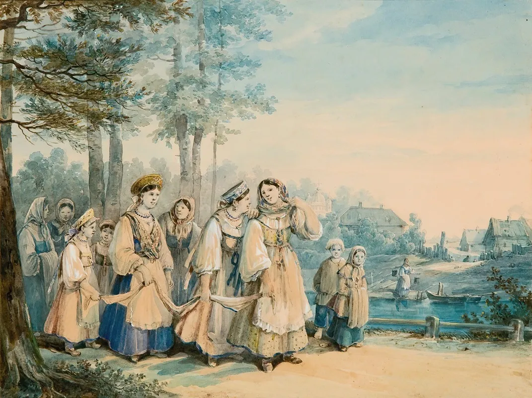 A Procession Of Maidens