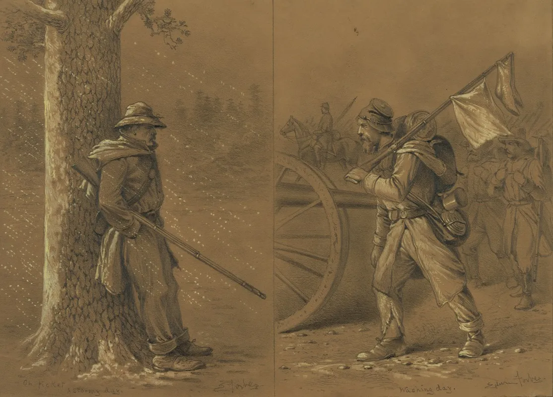 A Rainy Day On Picket