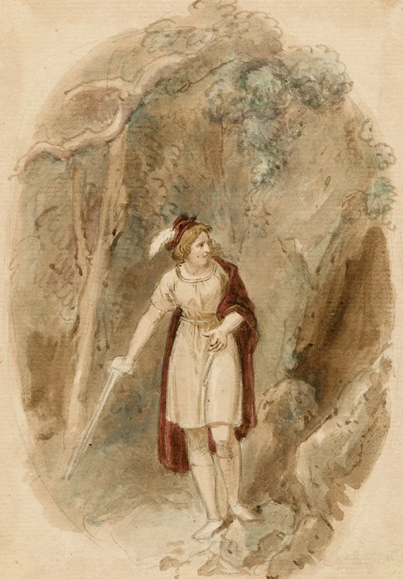 A Scene From Cymbeline Act Iii Sc 6
