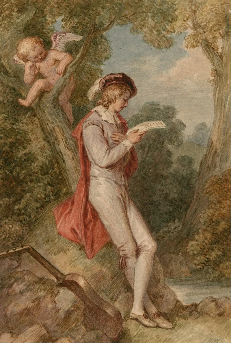 A Scene From Loves Labours Lost Act Iv Sc 3 2