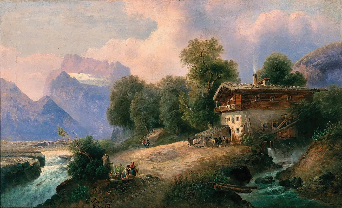 A Scene In Berchtesgaden