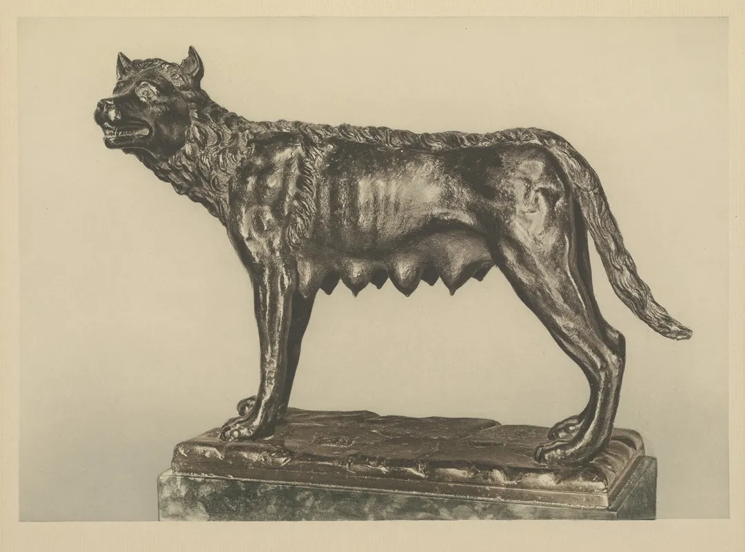 A She Wolf Italian Xv Century School Of Mena by Wilhelm von Bode - Canvas Print
