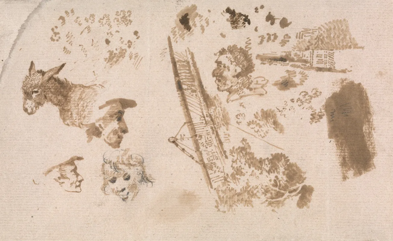 A Sheet Of Slight Sketches