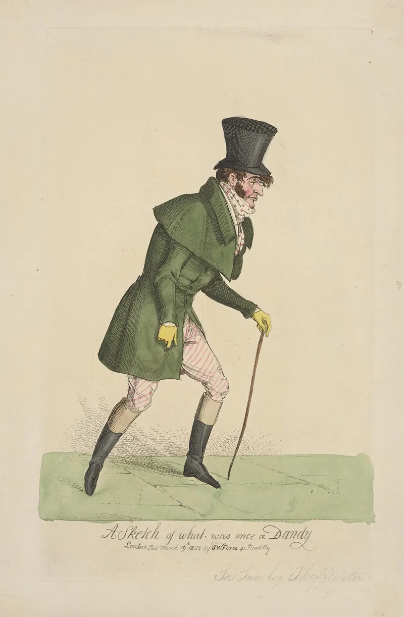 A Sketch Of What Was Once A Dandy