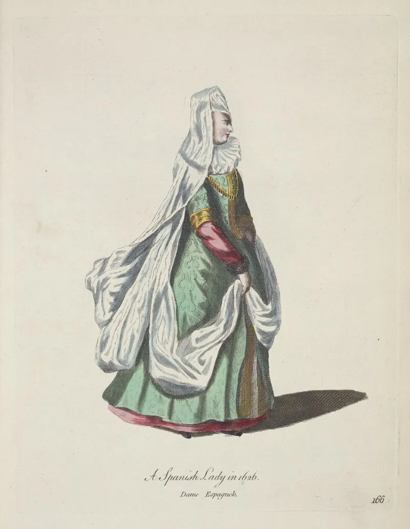 A Spanish Lady In 1626 Dame Espagnole