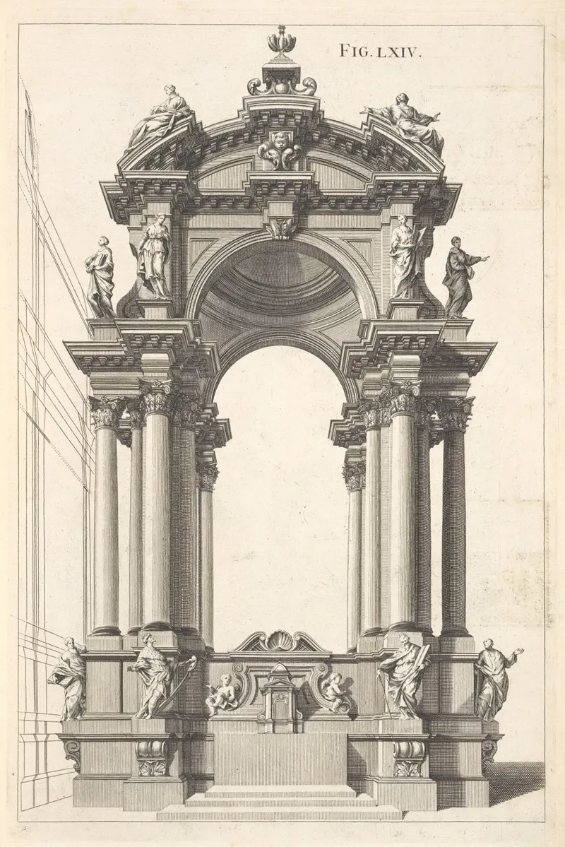 A Square Design In Perspective