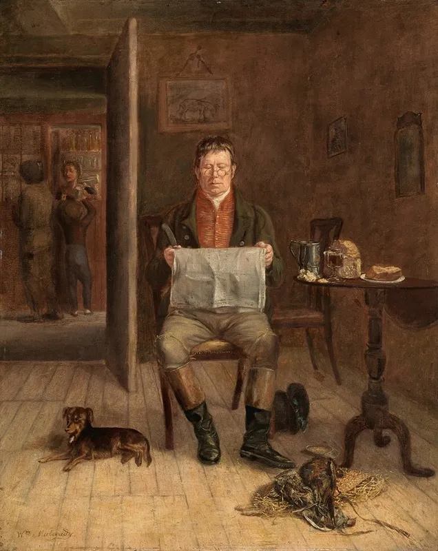 A Squire In A Tavern