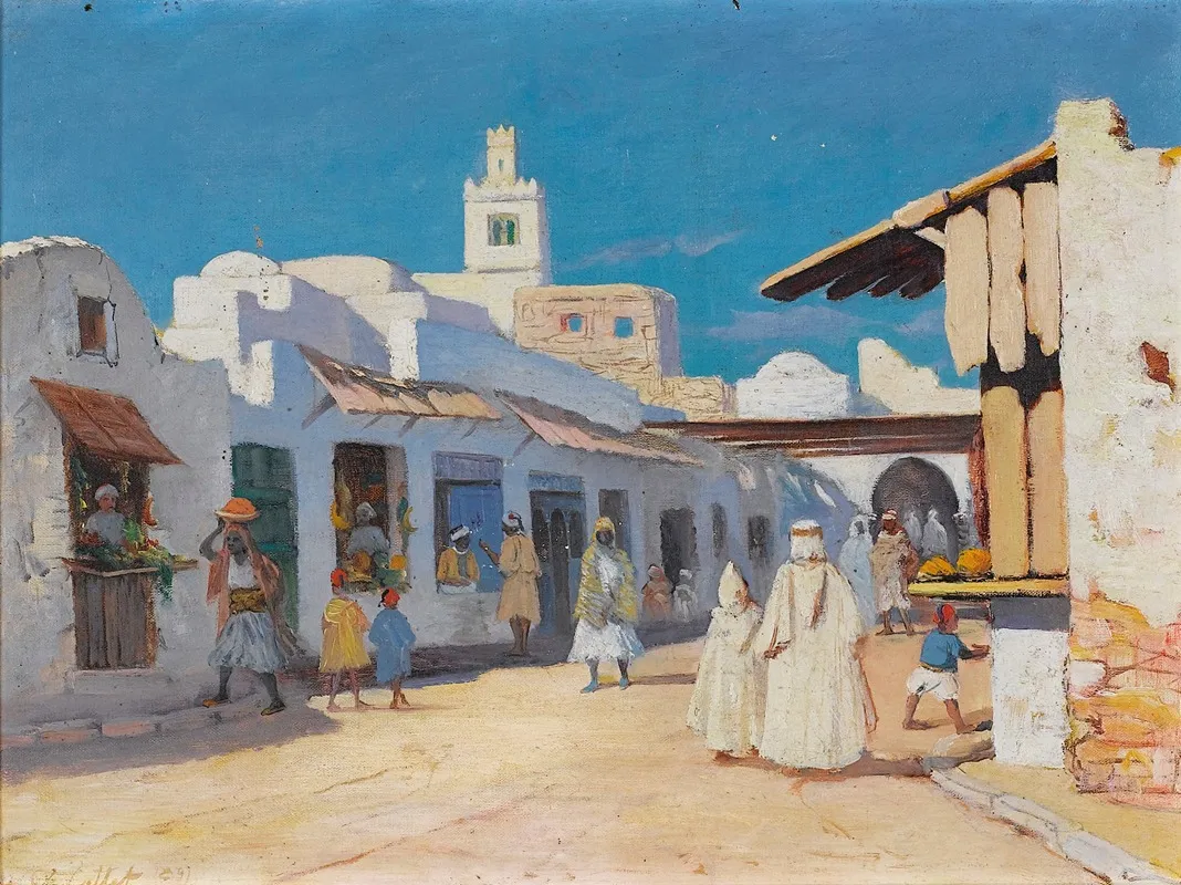 A Street In Tunis