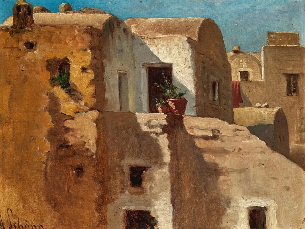 A Terrace In Taormina Study