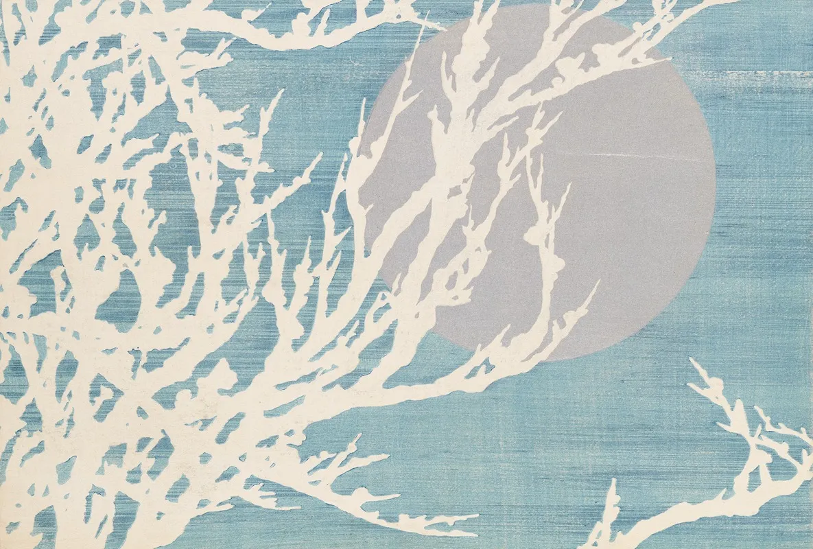 A Thousand Grasses Pl 03 by Kamisaka Sekka - Canvas Print