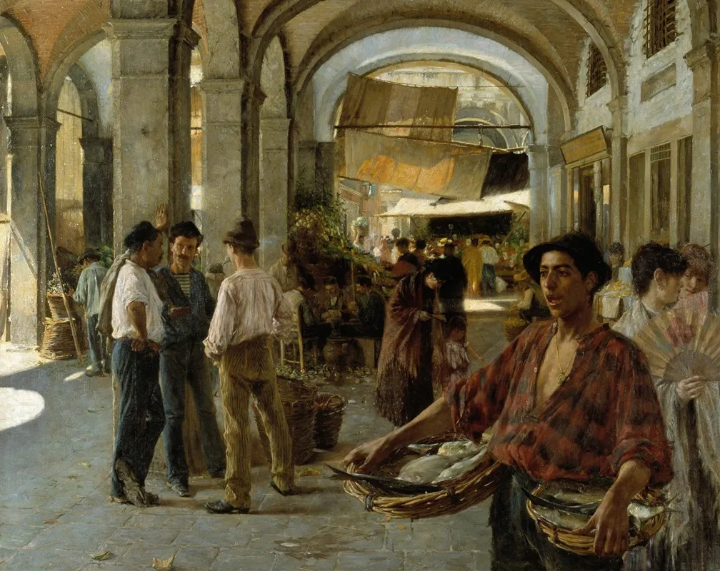 A Venetian Covered Market