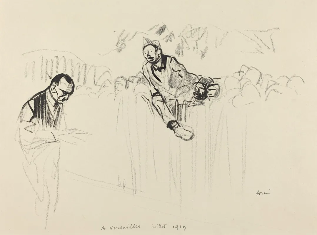 A Versailles Juillet 1919