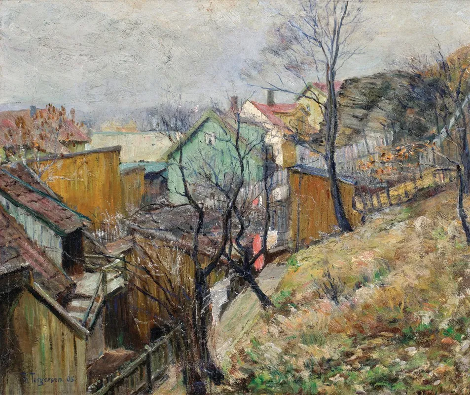 A View Of A Village