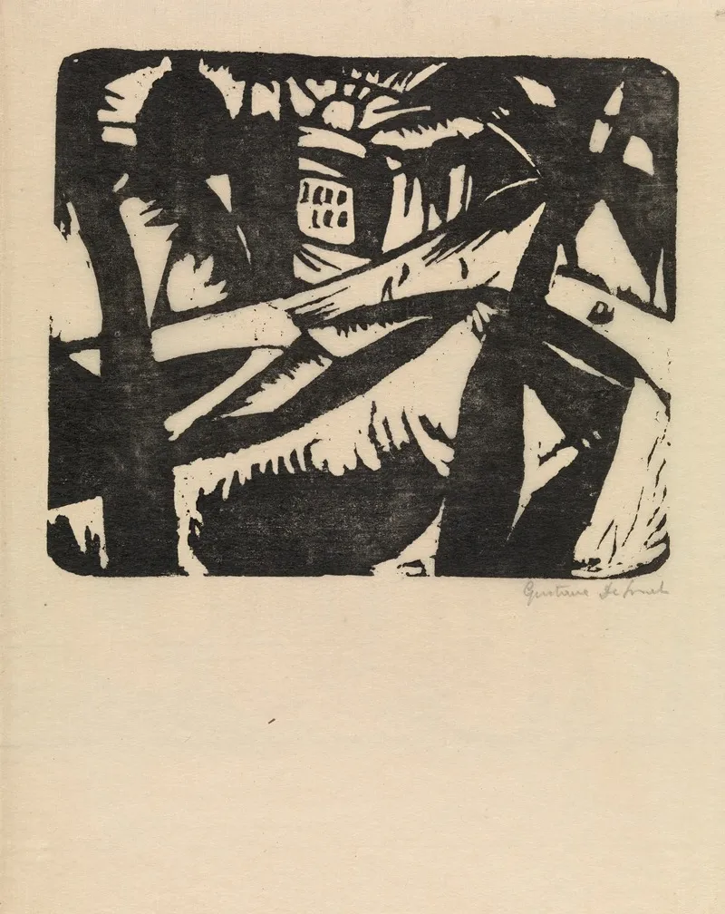 A View Of Amsterdam by Gustave De Smet - Canvas Print