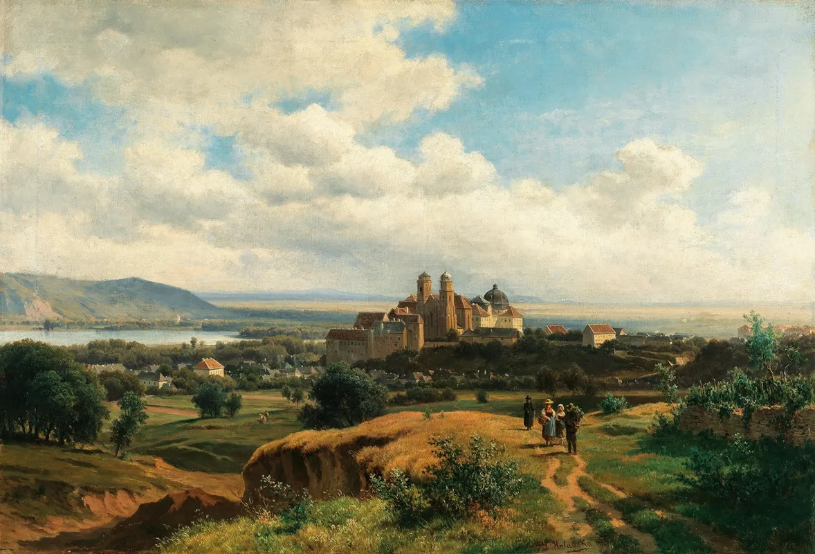 A View Of Klosterneuburg Monastery