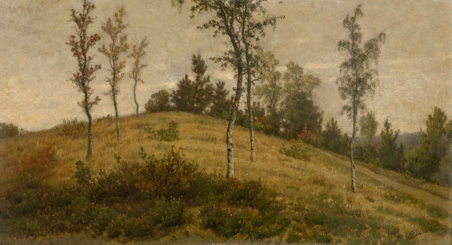 A View Of Putte by Jean Pierre François Lamorinière - Canvas Print