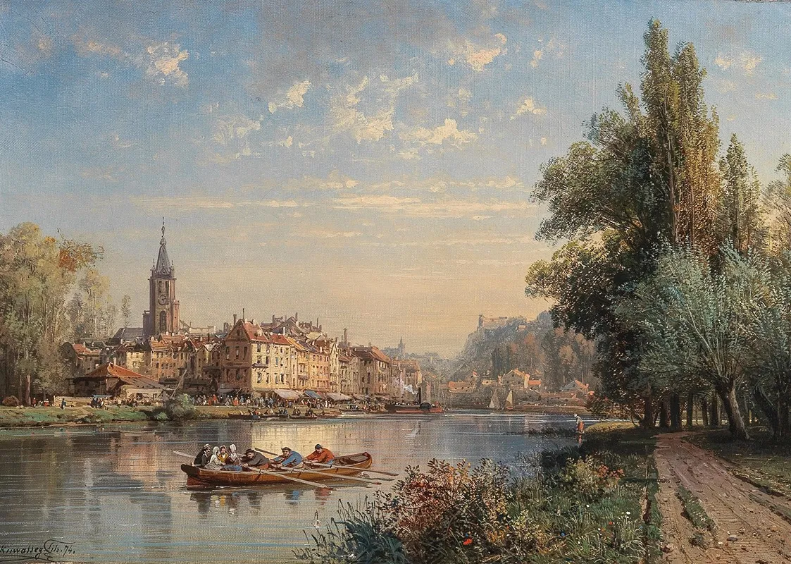 A Village By The River