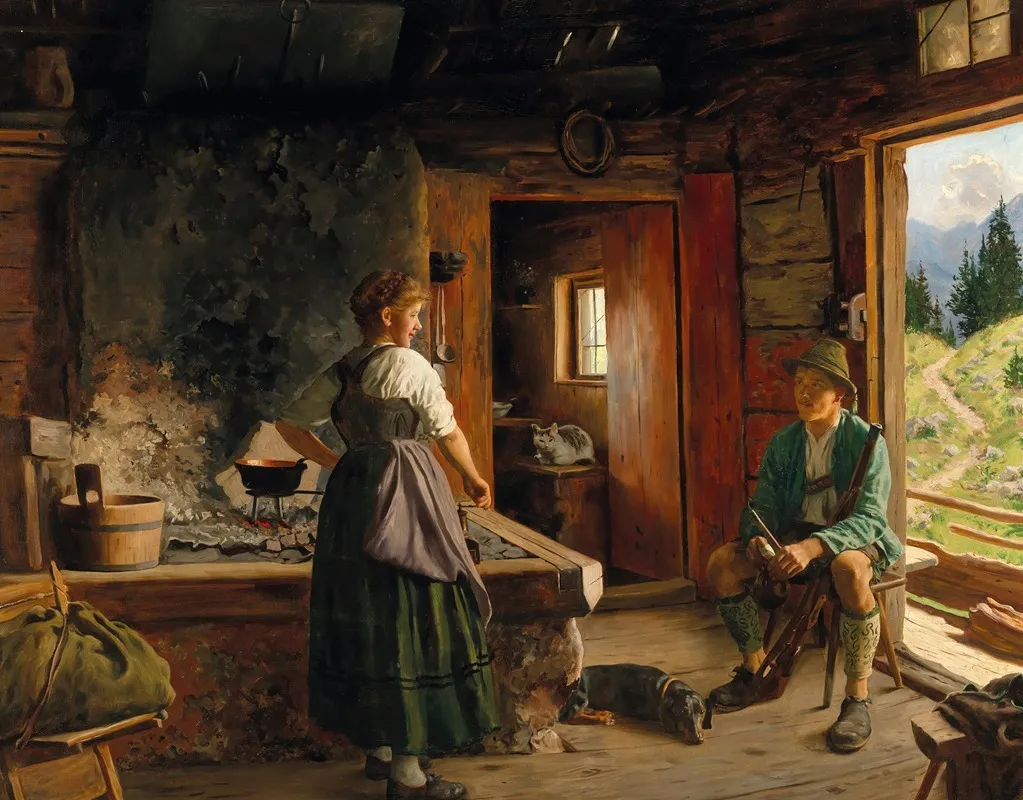 A Visit To The Dairymaid