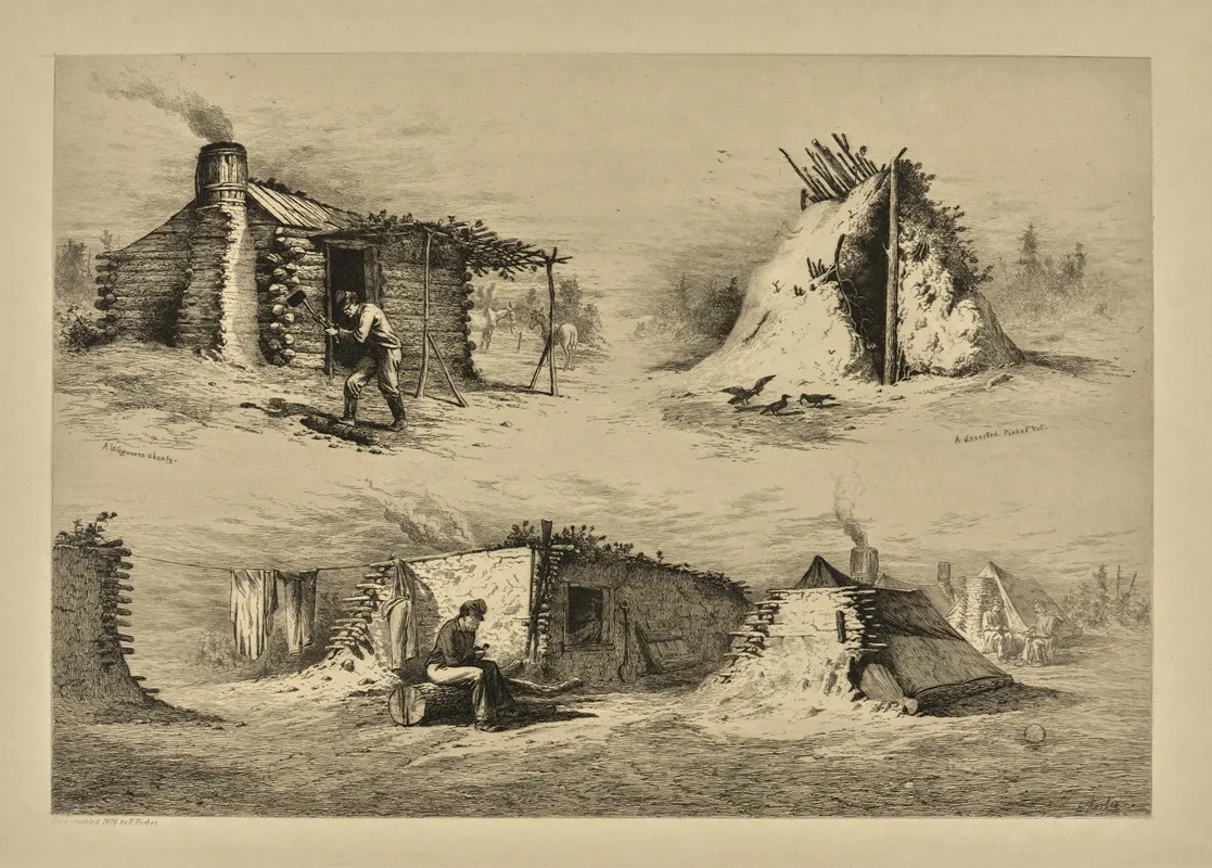 A Wagoners Shanty The Deserted Picket Hut