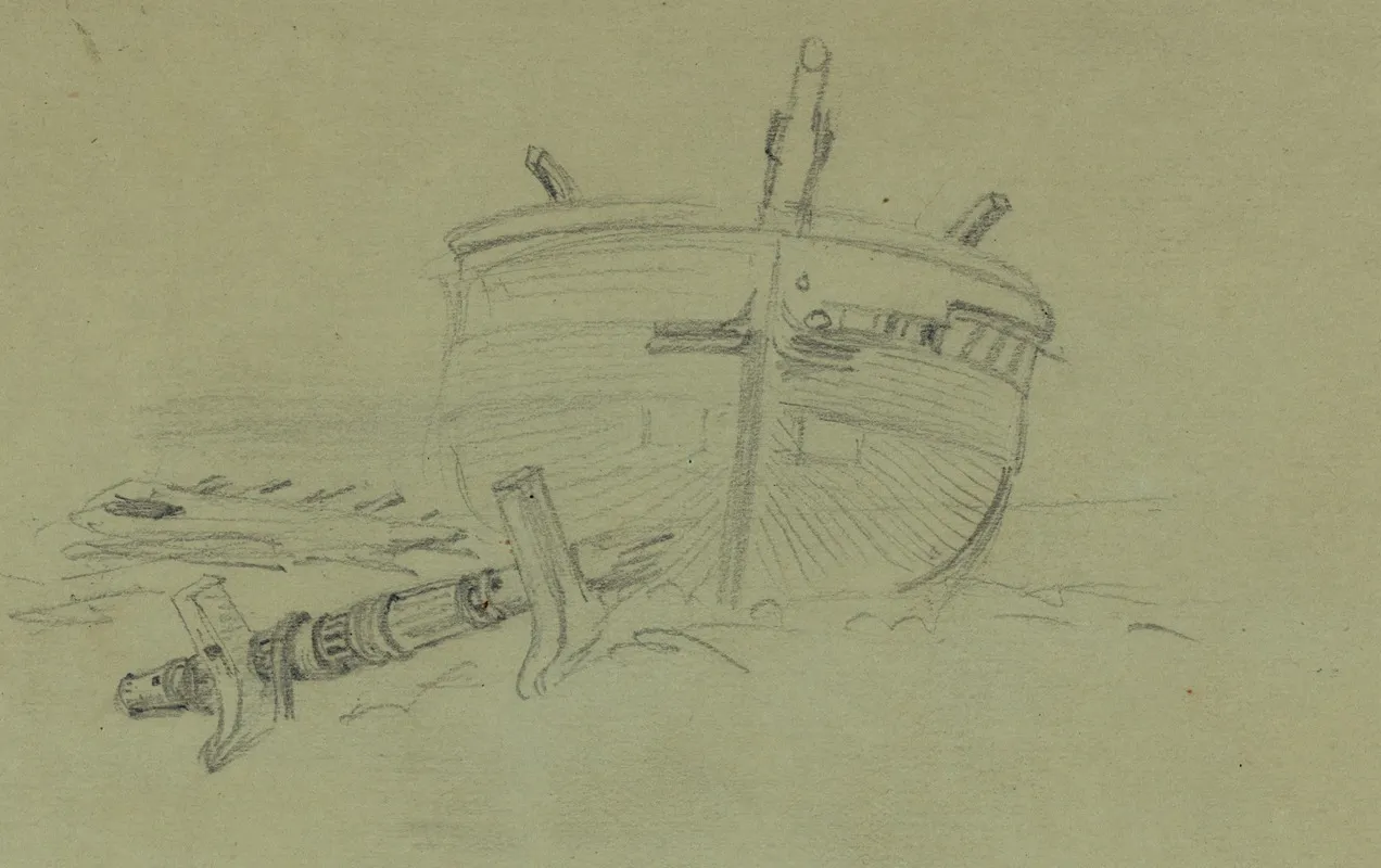A Wrecked Boat