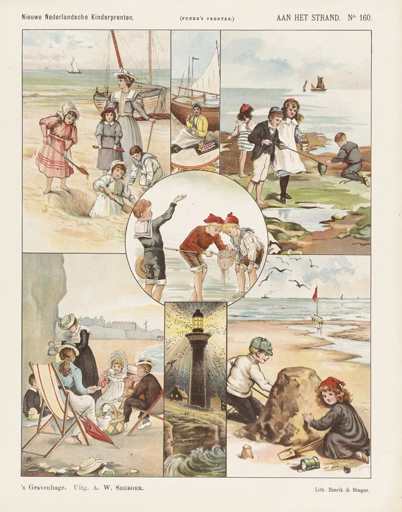 Aan Het Strand by Emrik &amp; Binger - Canvas Print