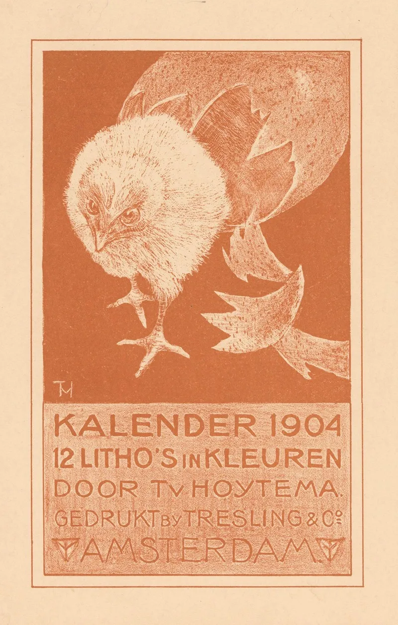 Aankondiging Voor Kalender 1904