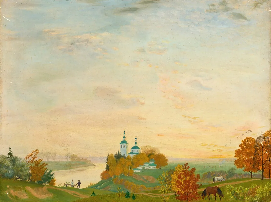 Above The River Autumn