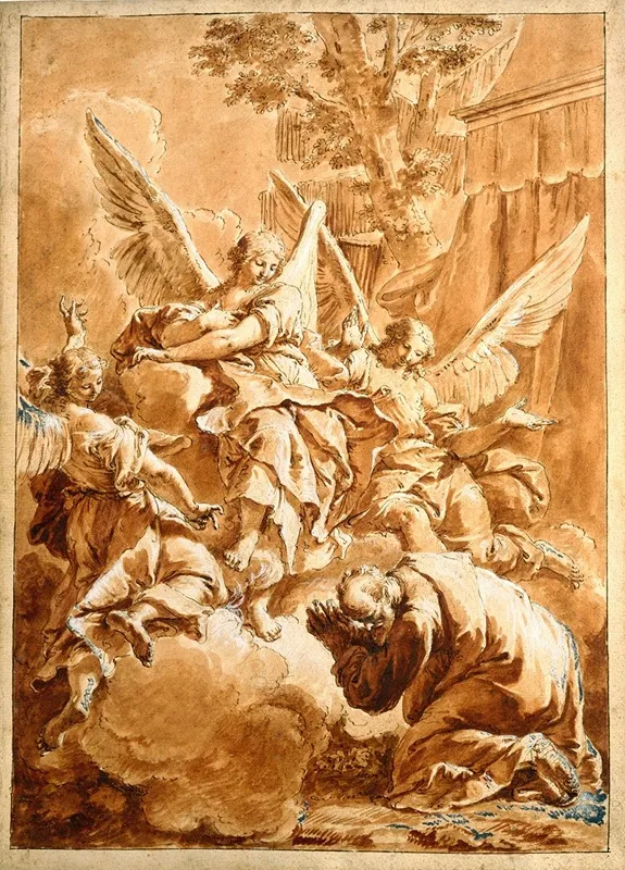Abraham And The Three Angels 3