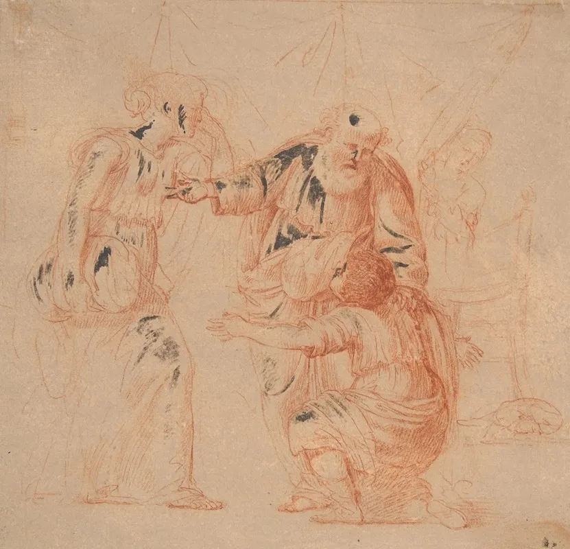Abraham Dismissing Hagar