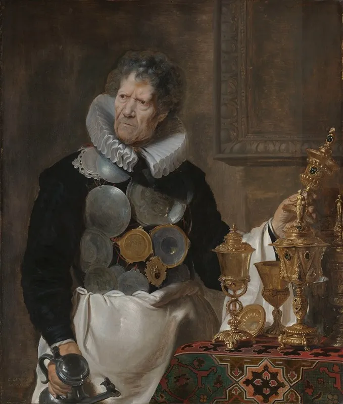 Abraham Grapheus by Cornelis de Vos - Canvas Print
