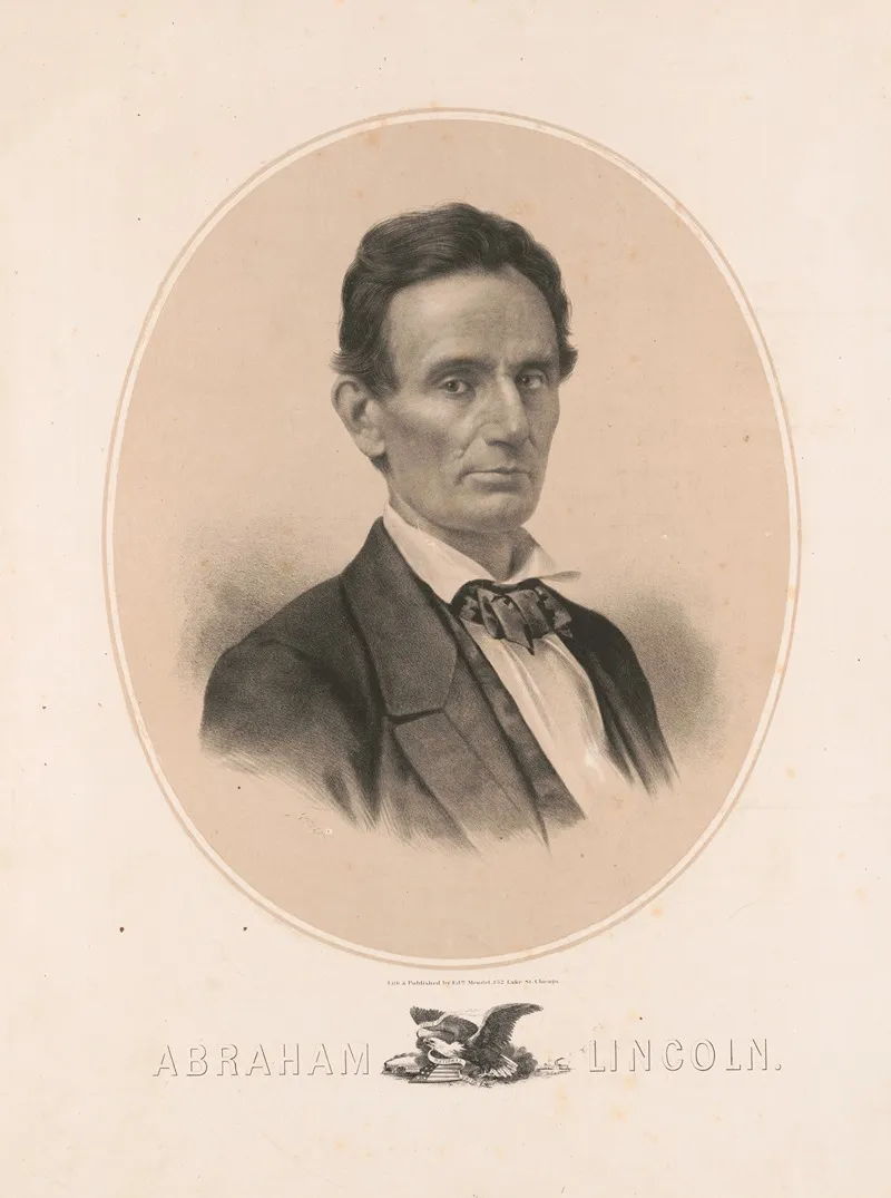 Abraham Lincoln 32 by Dominique C. Fabronius - Canvas Print