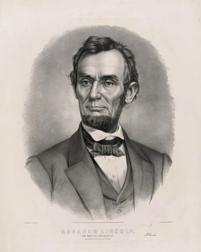 Abraham Lincolnthe Martyr President Assassinated April 14th 1865