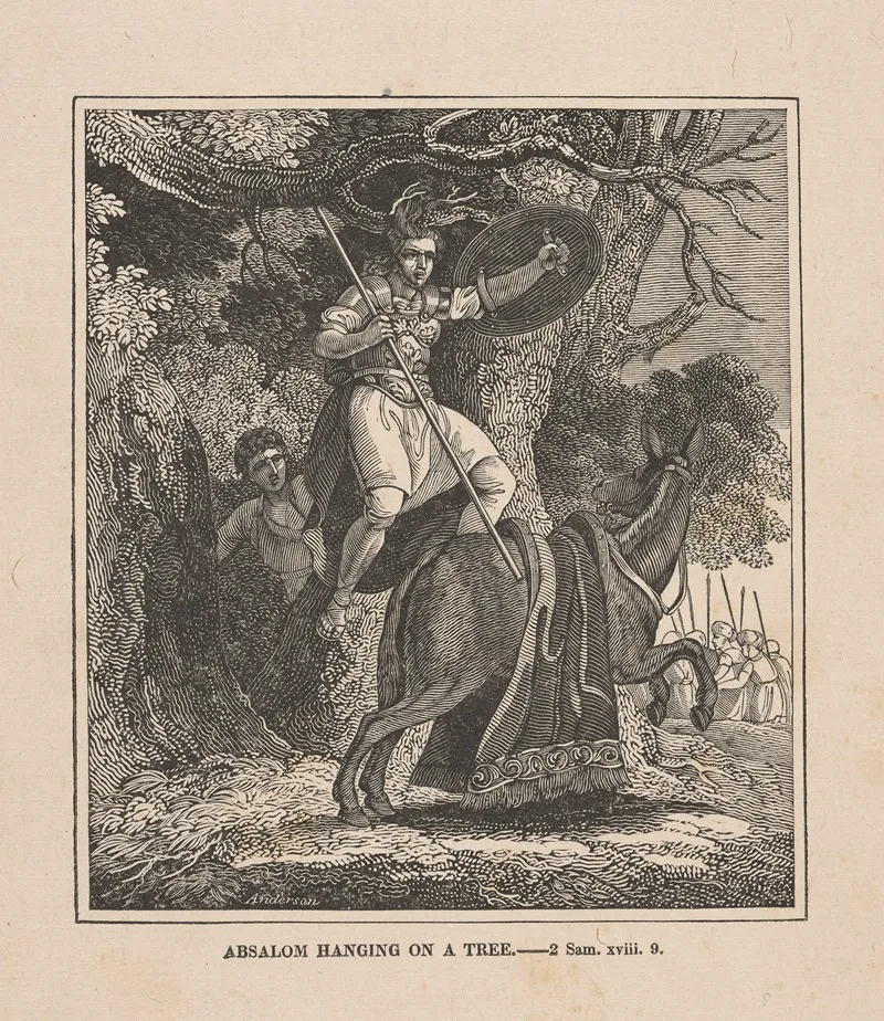 Absolom Hanging On A Tree