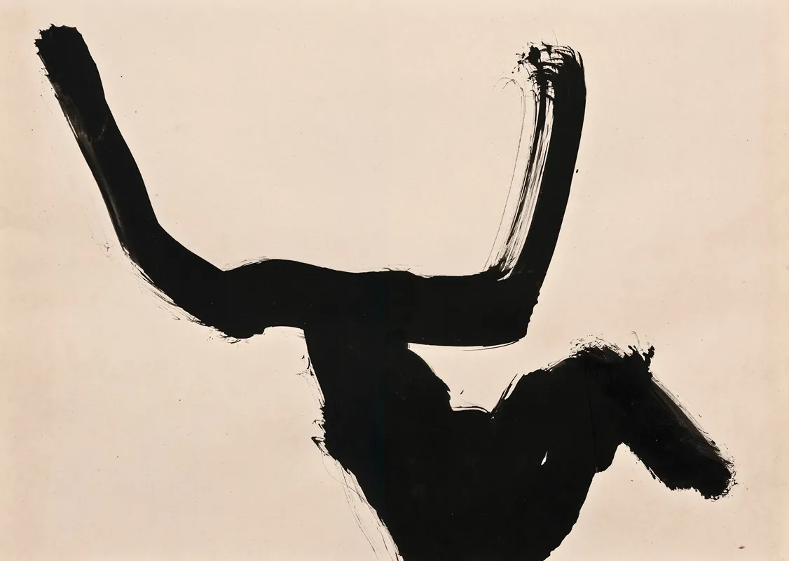 Abstract Composition Horse