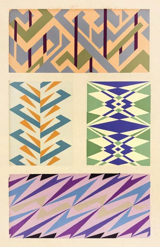Abstract Pattern Portfolio Pl 02
