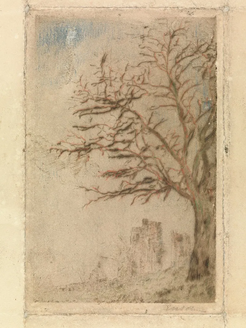 Acacia 3 by James Ensor - Canvas Print