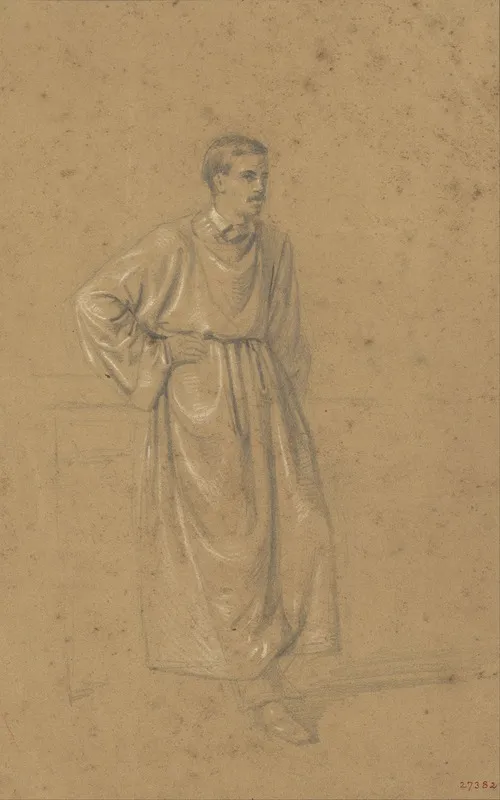 Academic Study Of A Male Figure