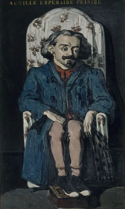 Achille Emperaire by Paul Cézanne - Canvas Print