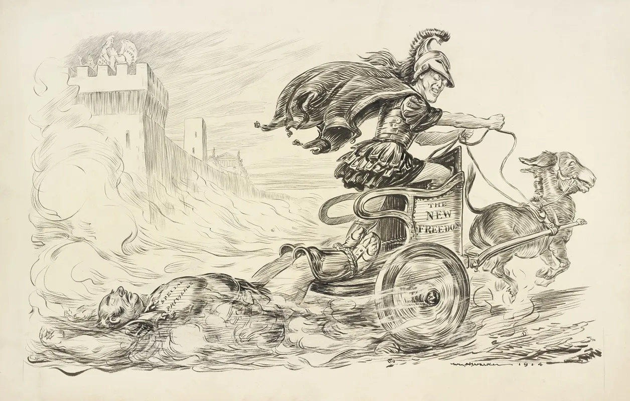 Achilles Drags The Body Of Hector Around The Walls Of Troy