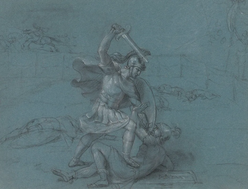 Achilles Kills Hector