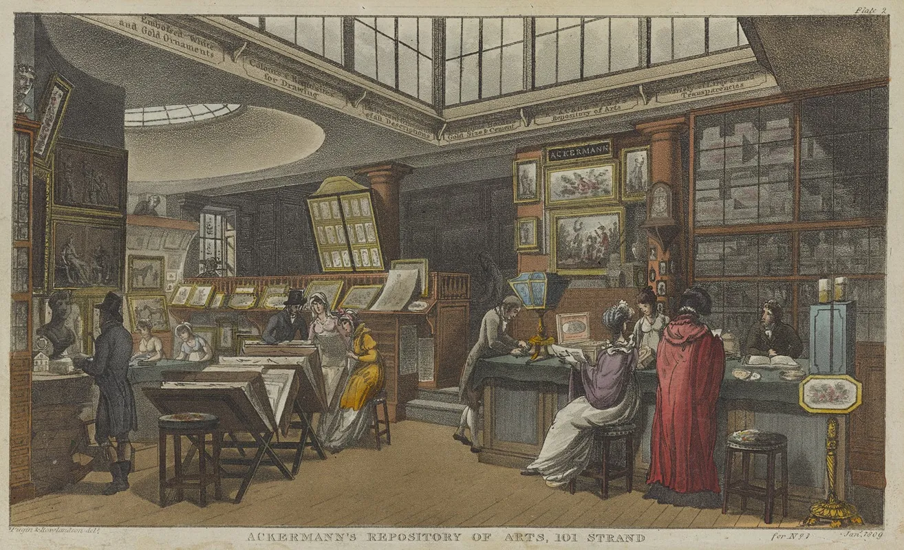 Ackermanns Repository Of Arts 101 Strand