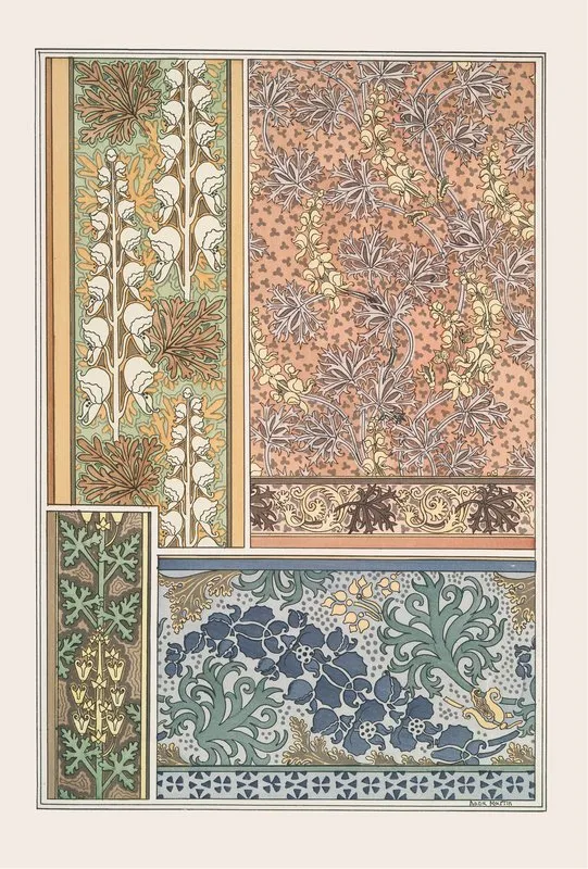 Aconit 3 by Maurice Pillard Verneuil - Canvas Print