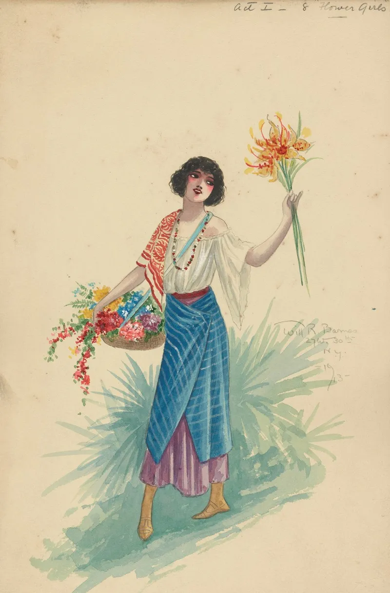 Act I 8 Flower Girls