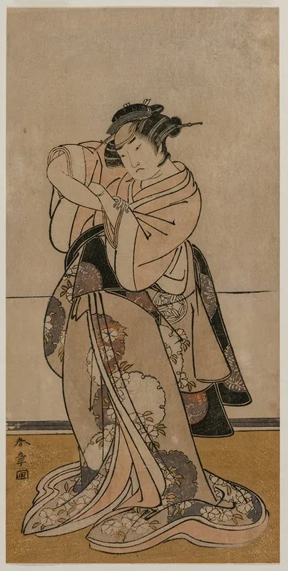 Actor Yamashita Yaozo by Katsukawa Shunshō - Canvas Print