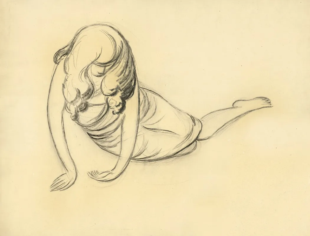 Actrice Of Danseres Grote Schets 3