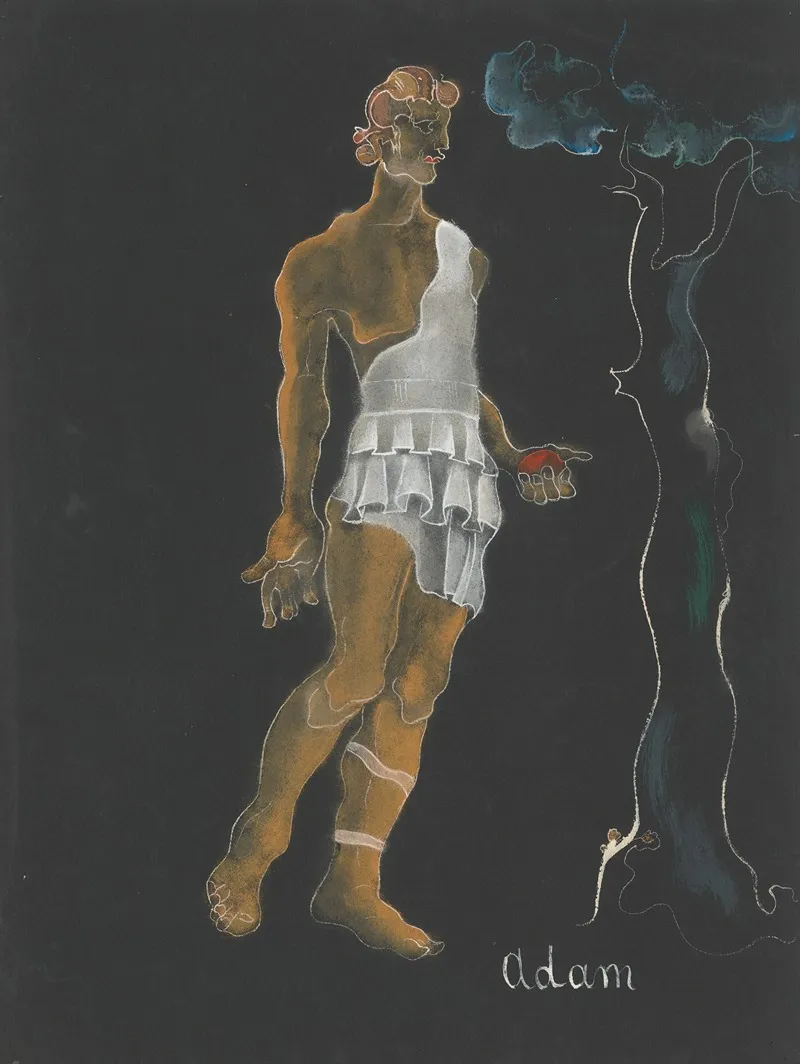 Adam 7 by Lon Landau - Canvas Print