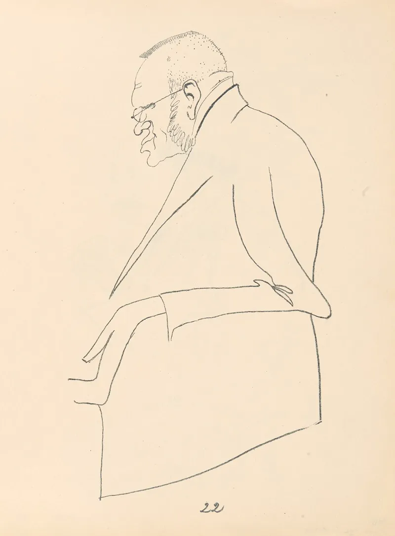 Adam Goluchowski by Kazimierz Sichulski - Canvas Print
